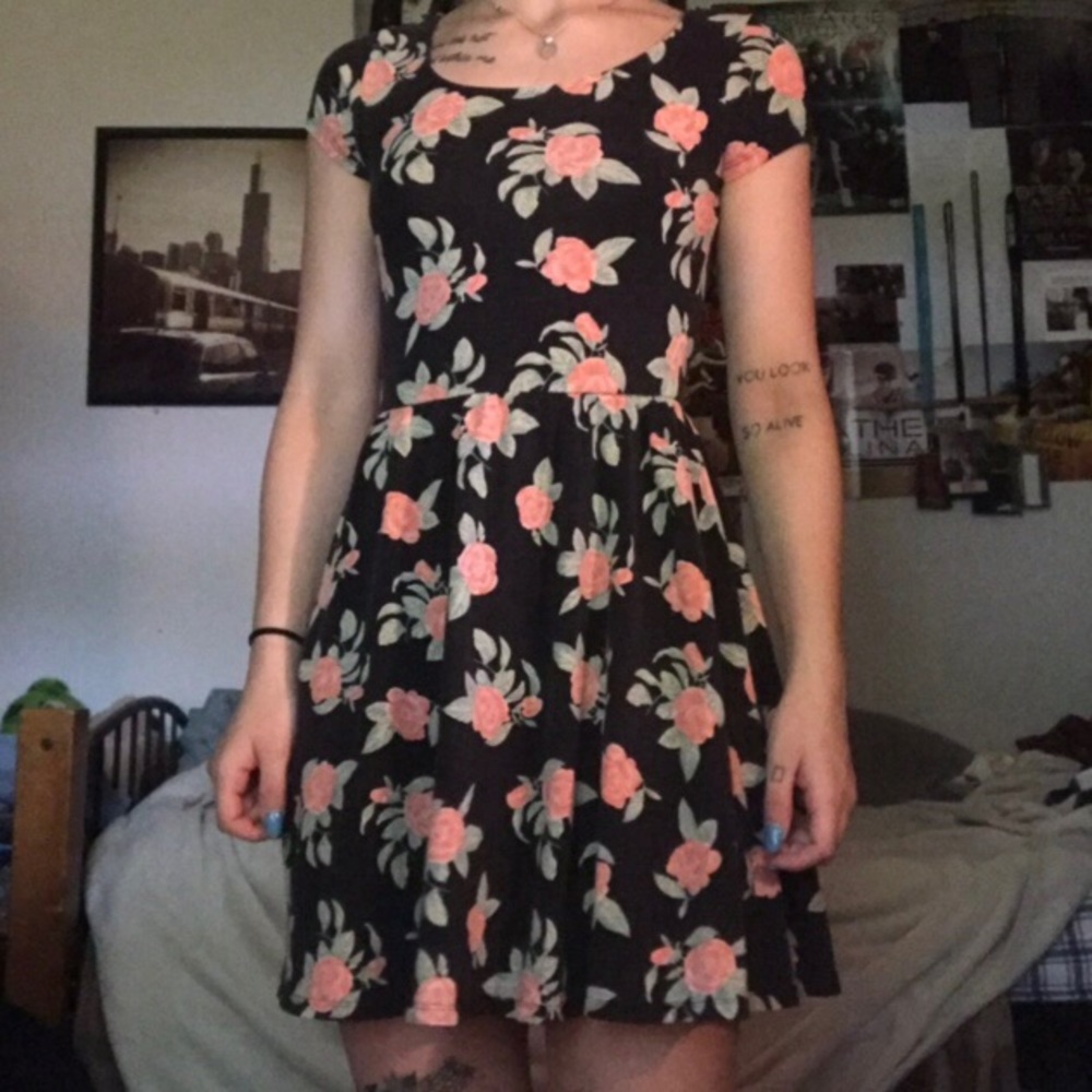 forever 22 floral dress